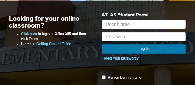 Atlas Student Portal