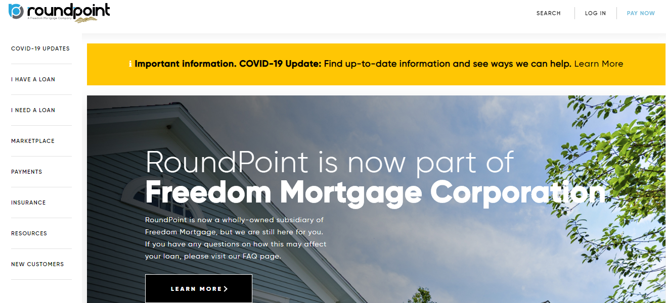 RoundPoint mortgage