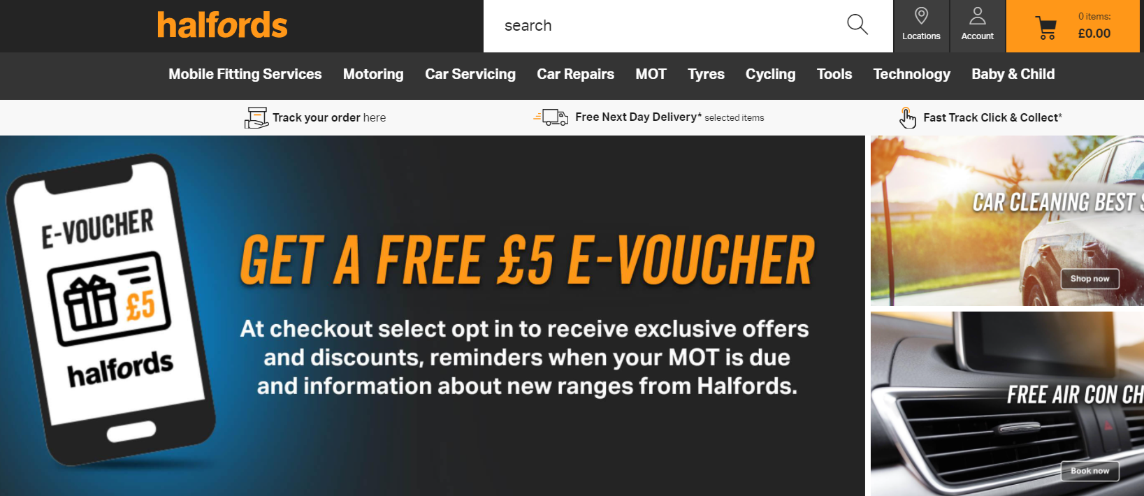  Halfords Guest Experience Survey